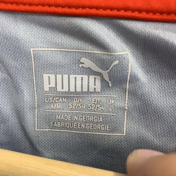 Puma Jersey Mens L Arsenal #18 Blue 16/17 Training Practice Kit Football Soccer - Picture 5 of 10